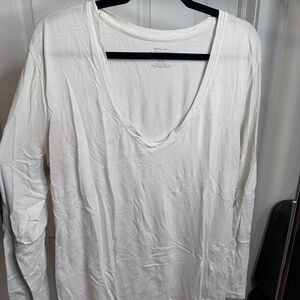 Long Sleeve V-Neck Tee
